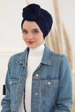 Gathered Jersey Turban for Easy Modest Styling