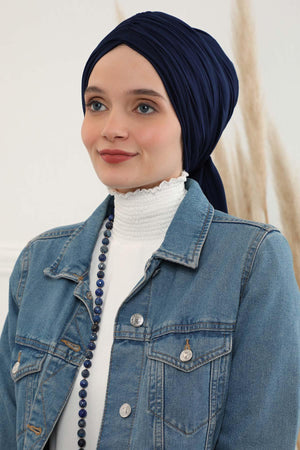Gathered Jersey Turban for Easy Modest Styling