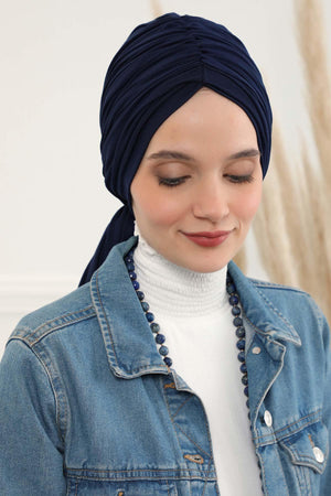 Gathered Jersey Turban for Easy Modest Styling