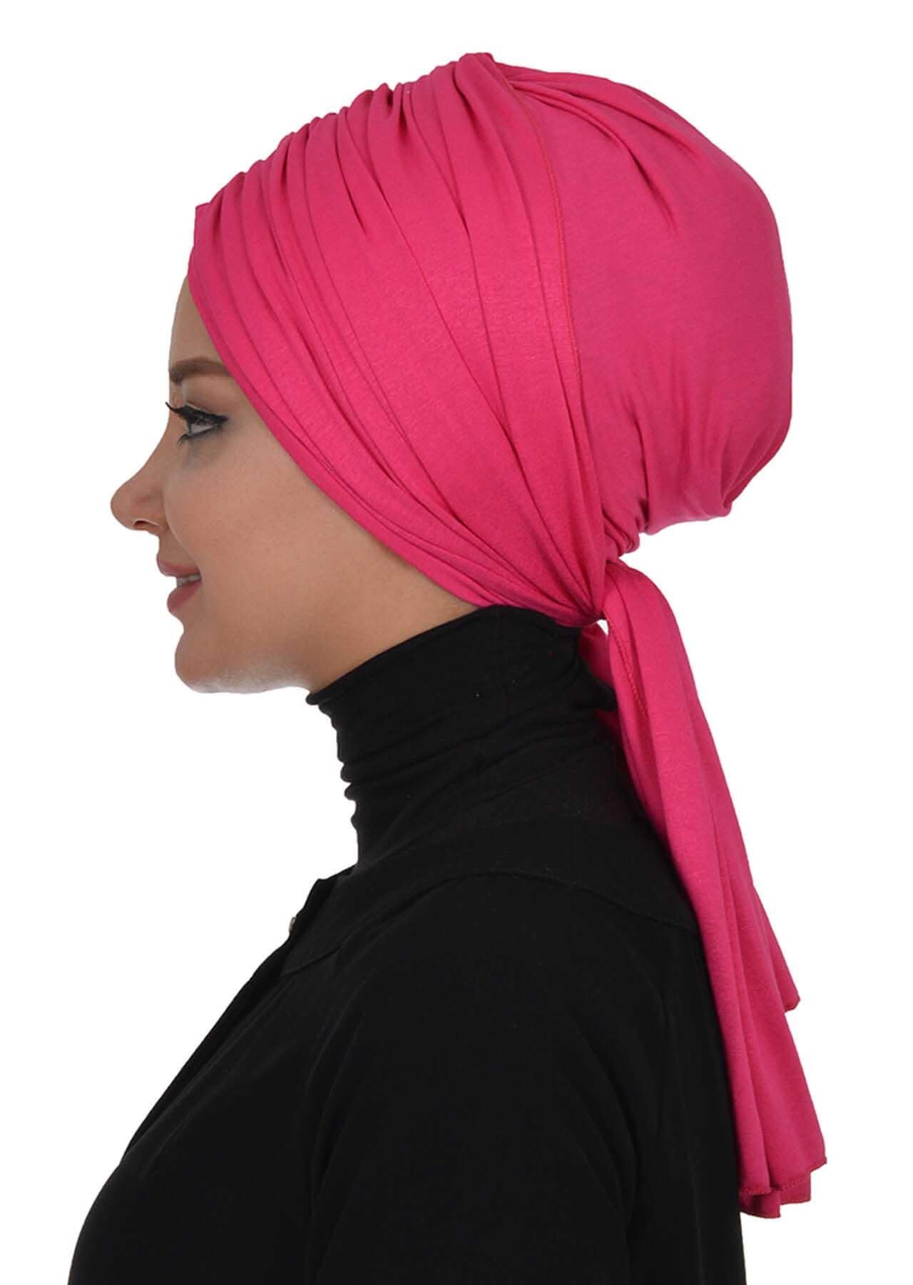Gathered Jersey Turban for Easy Modest Styling