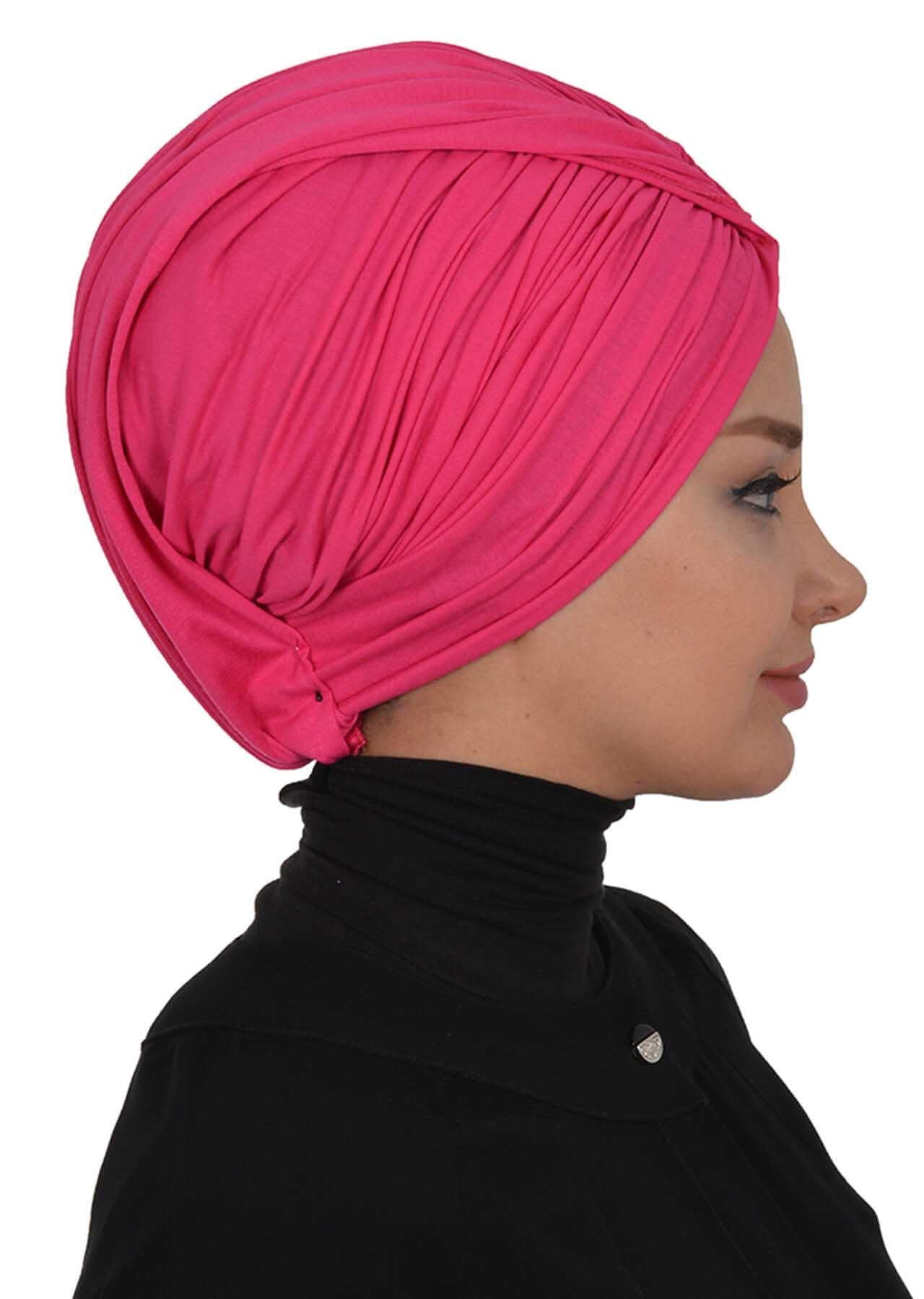Gathered Jersey Turban for Easy Modest Styling