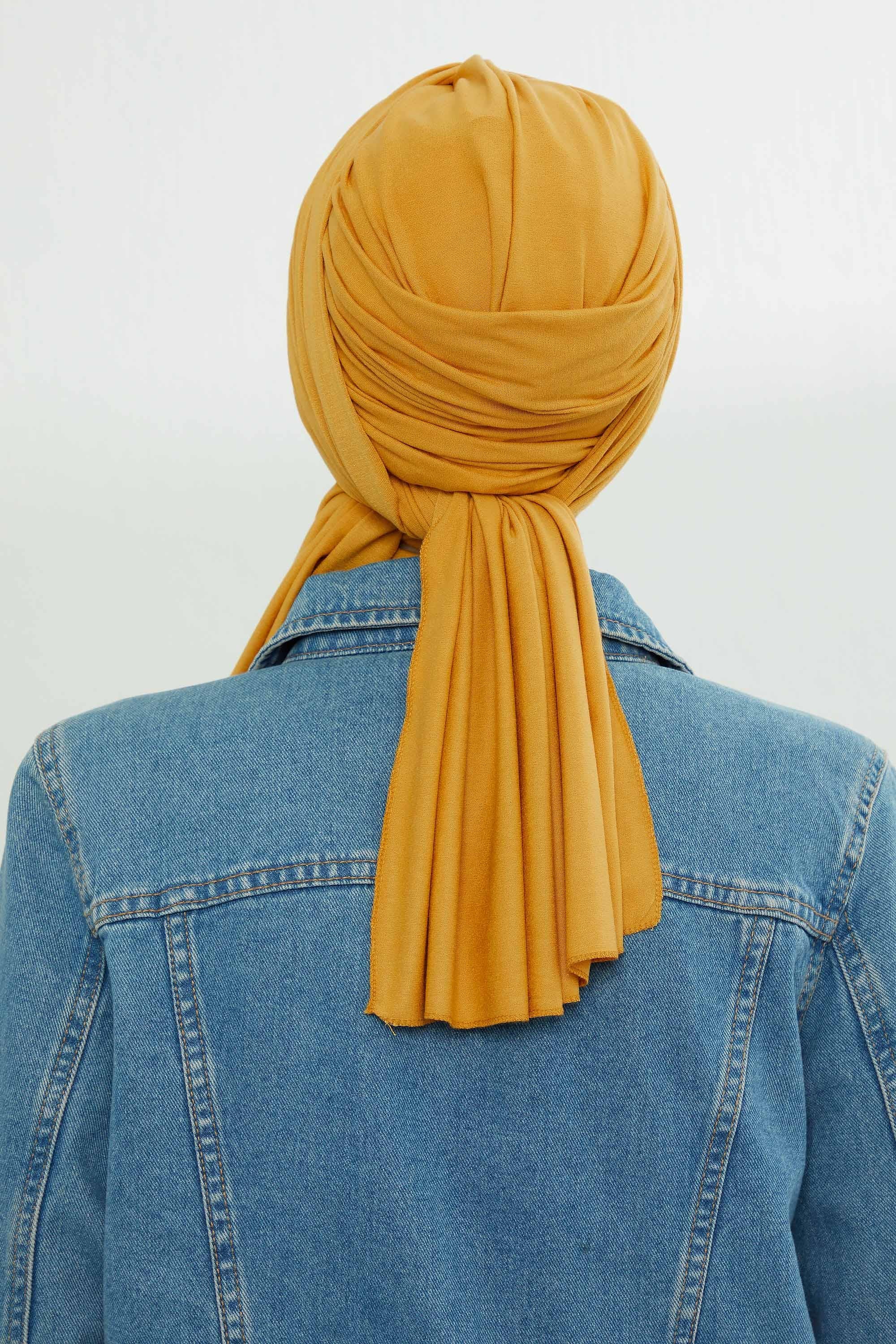 Gathered Jersey Turban for Easy Modest Styling