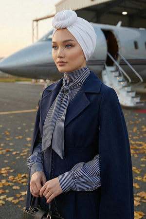 Gathered Jersey Turban for Easy Modest Styling