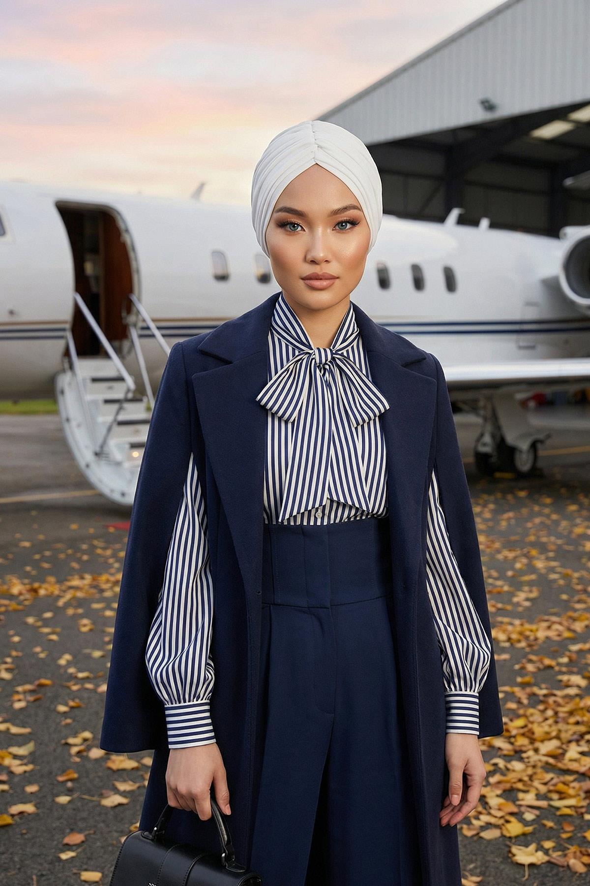 Gathered Jersey Turban for Easy Modest Styling