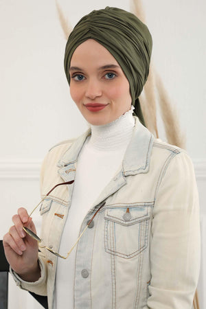Gathered Jersey Turban for Easy Modest Styling