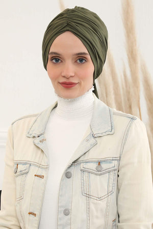 Gathered Jersey Turban for Easy Modest Styling