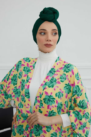 Gathered Jersey Turban for Easy Modest Styling