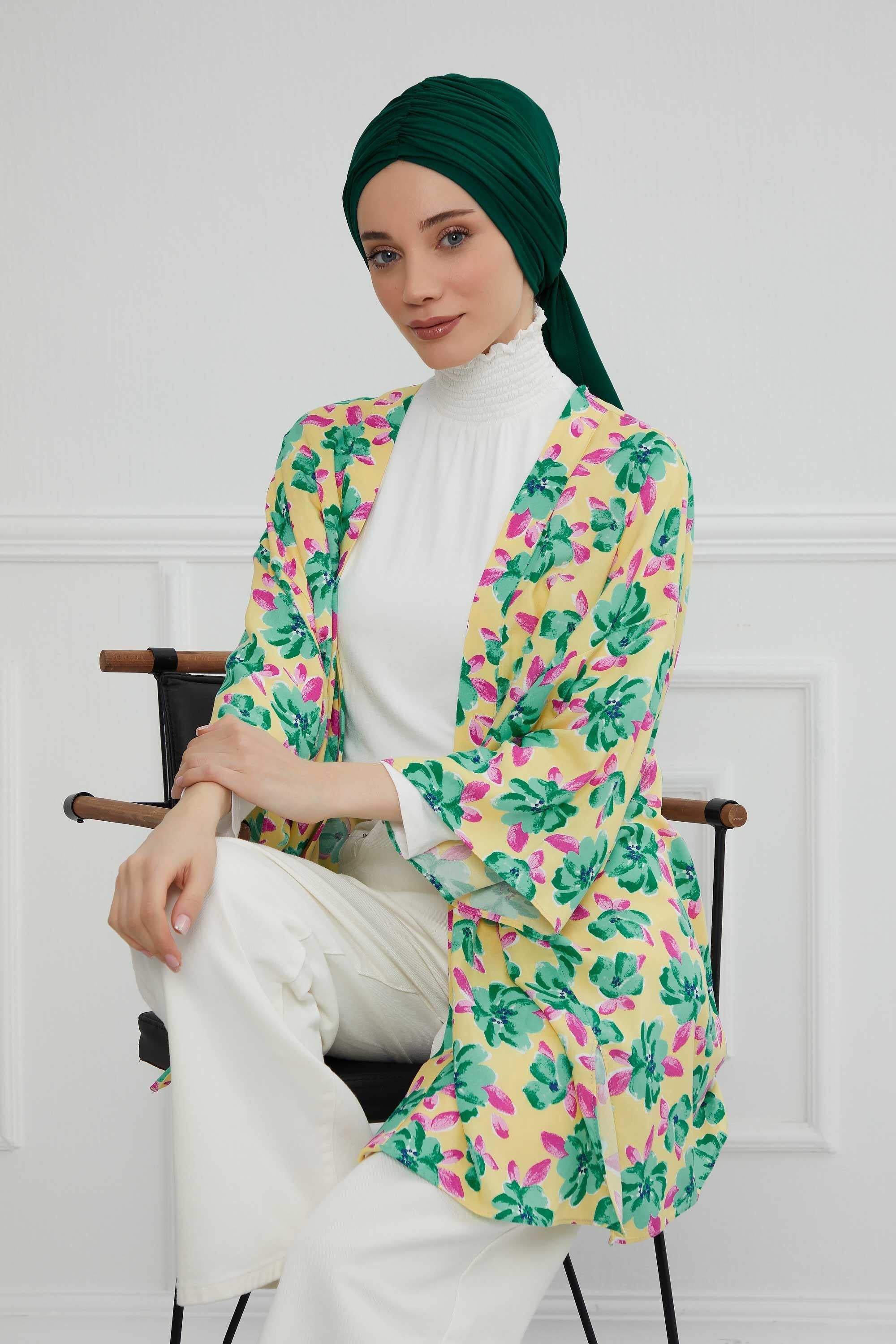 Gathered Jersey Turban for Easy Modest Styling