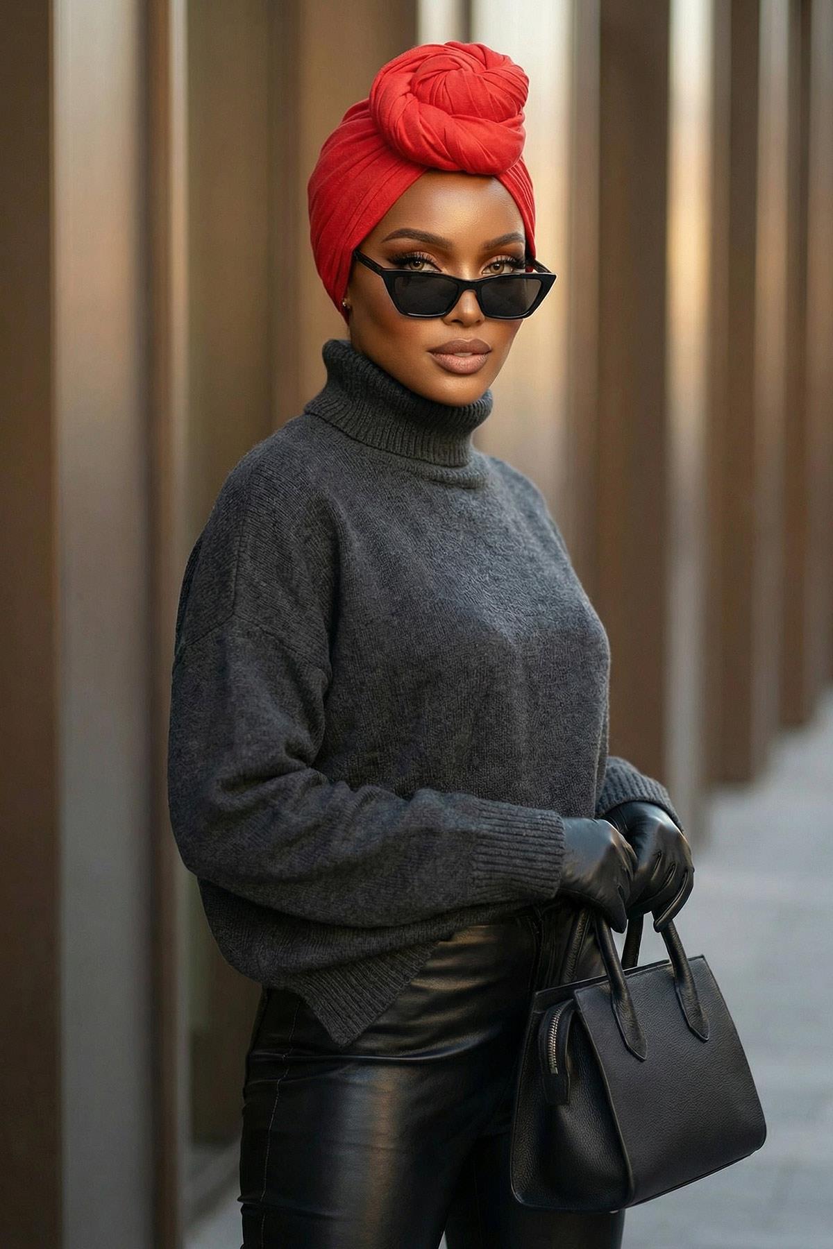 Gathered Jersey Turban for Easy Modest Styling