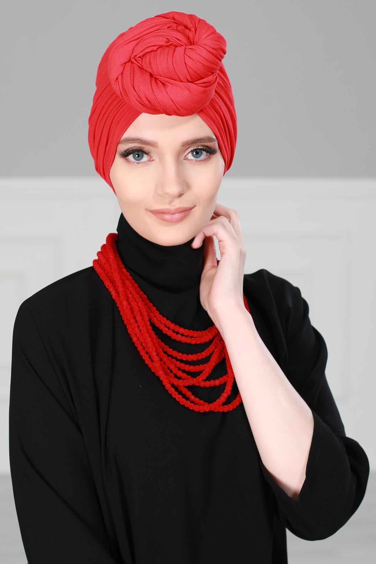 Gathered Jersey Turban for Easy Modest Styling