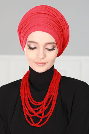 Gathered Jersey Turban for Easy Modest Styling