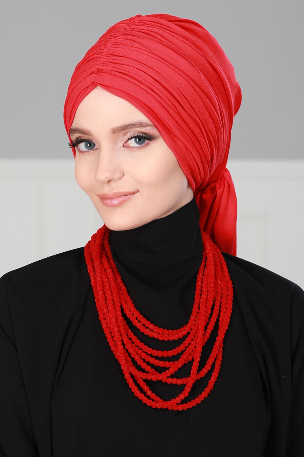 Gathered Jersey Turban for Easy Modest Styling