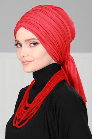 Gathered Jersey Turban for Easy Modest Styling