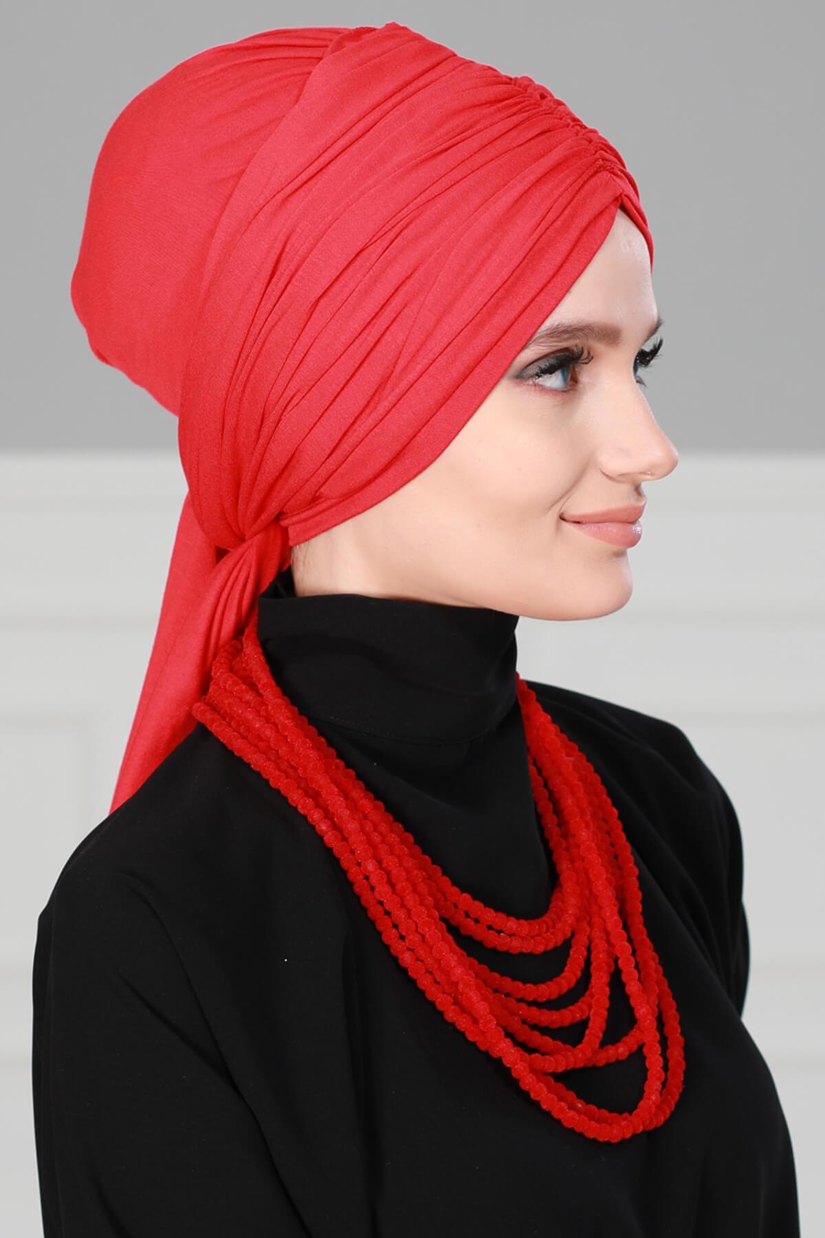 Gathered Jersey Turban for Easy Modest Styling