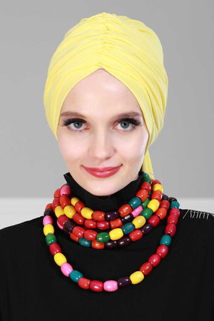 Gathered Jersey Turban for Easy Modest Styling