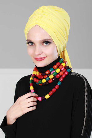 Gathered Jersey Turban for Easy Modest Styling