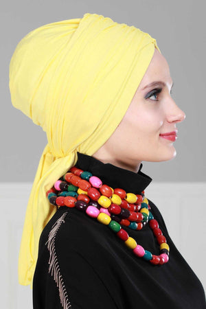 Gathered Jersey Turban for Easy Modest Styling