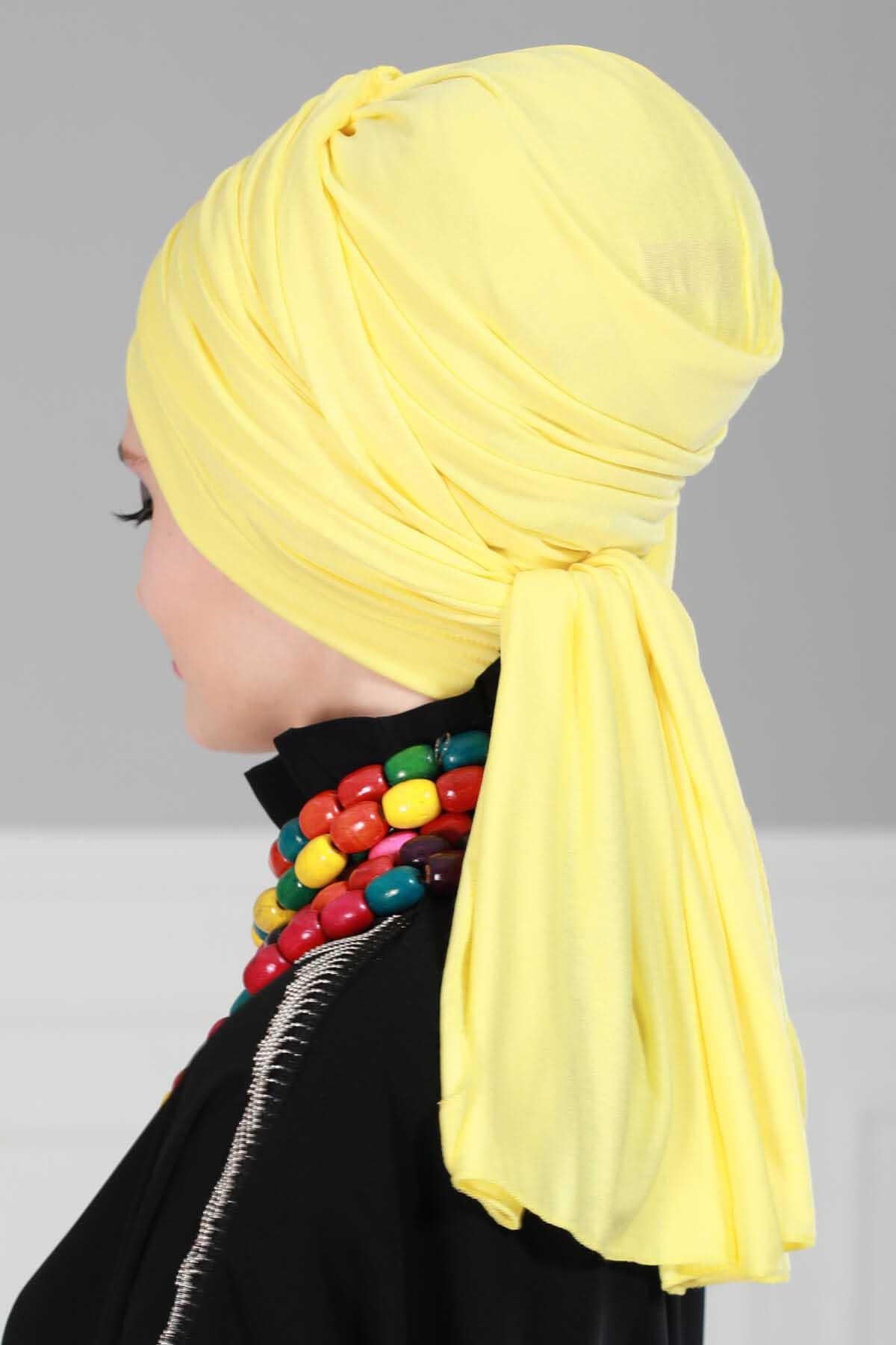 Gathered Jersey Turban for Easy Modest Styling