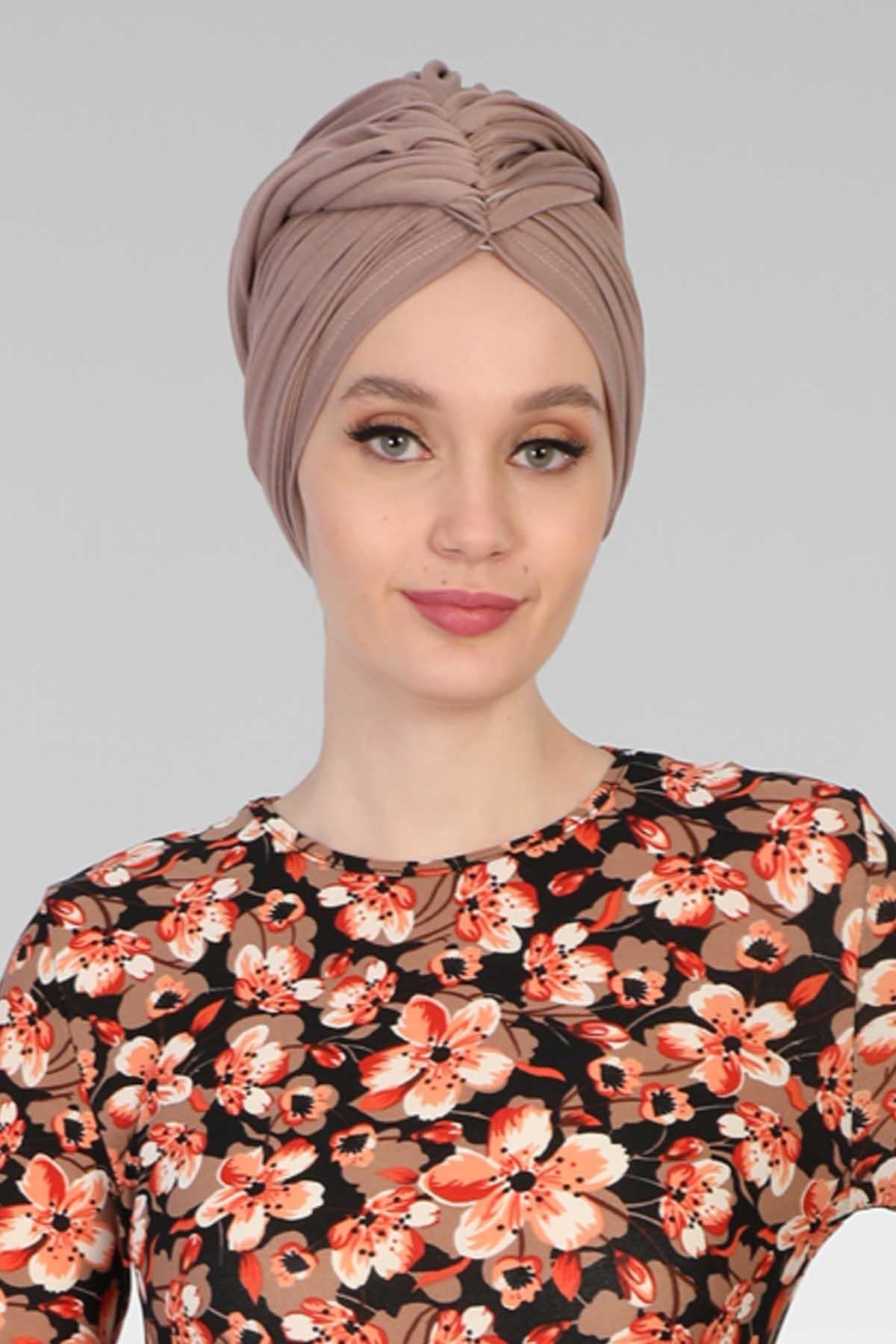 Gathered Jersey Turban for Easy Modest Styling