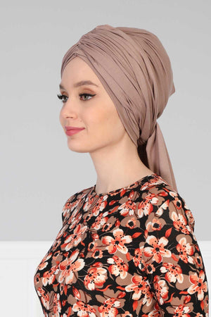Gathered Jersey Turban for Easy Modest Styling