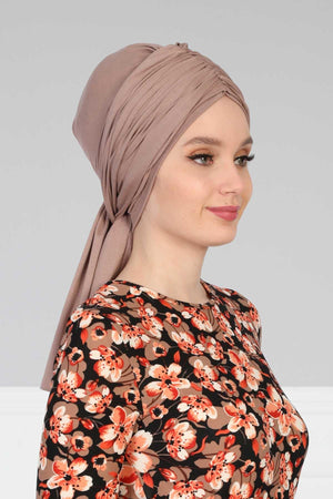 Gathered Jersey Turban for Easy Modest Styling