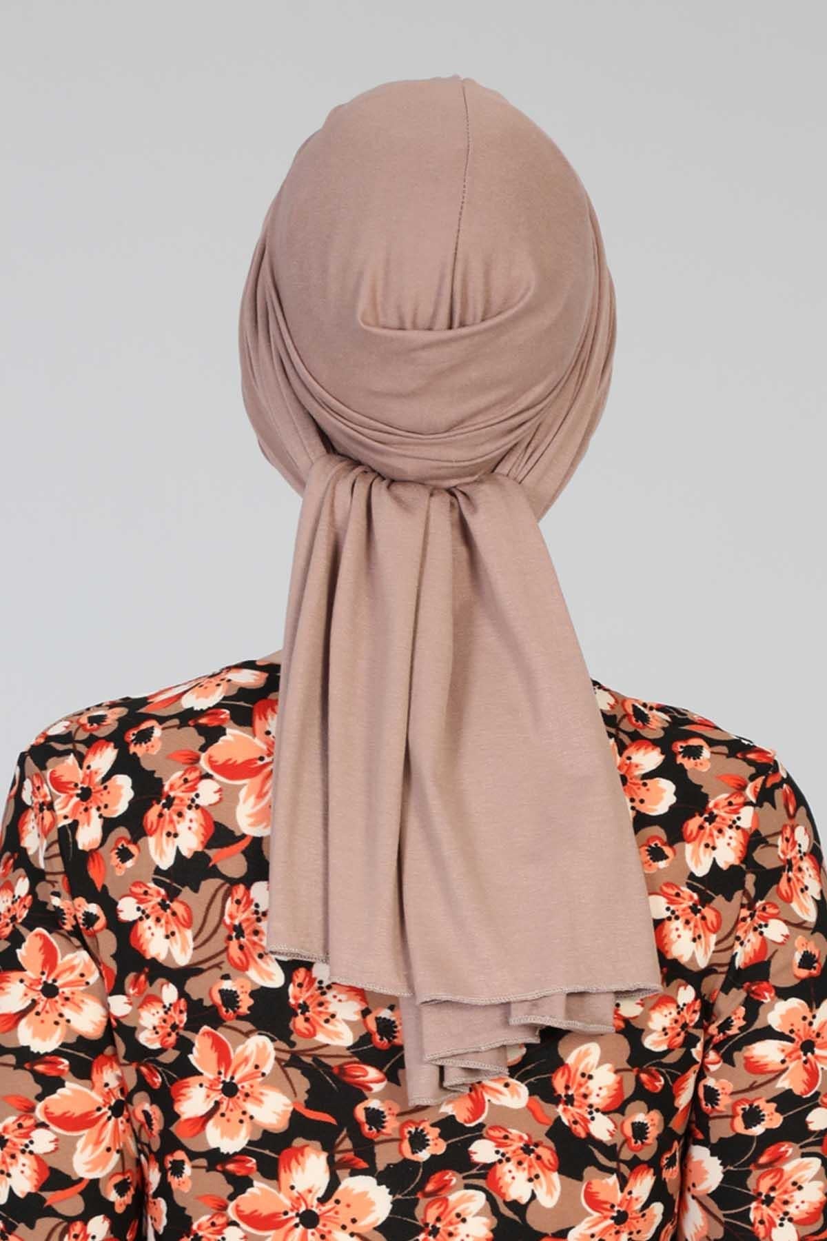 Gathered Jersey Turban for Easy Modest Styling