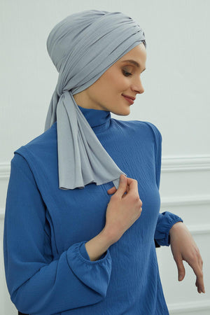 Gathered Jersey Turban for Easy Modest Styling