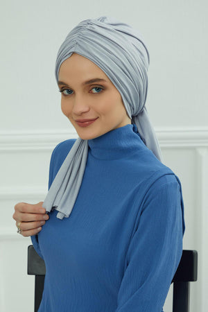 Gathered Jersey Turban for Easy Modest Styling