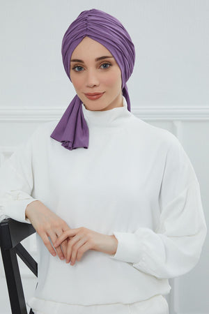 Gathered Jersey Turban for Easy Modest Styling