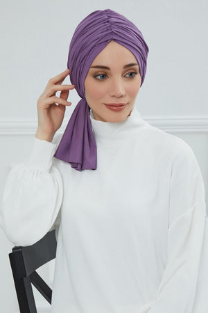 Gathered Jersey Turban for Easy Modest Styling