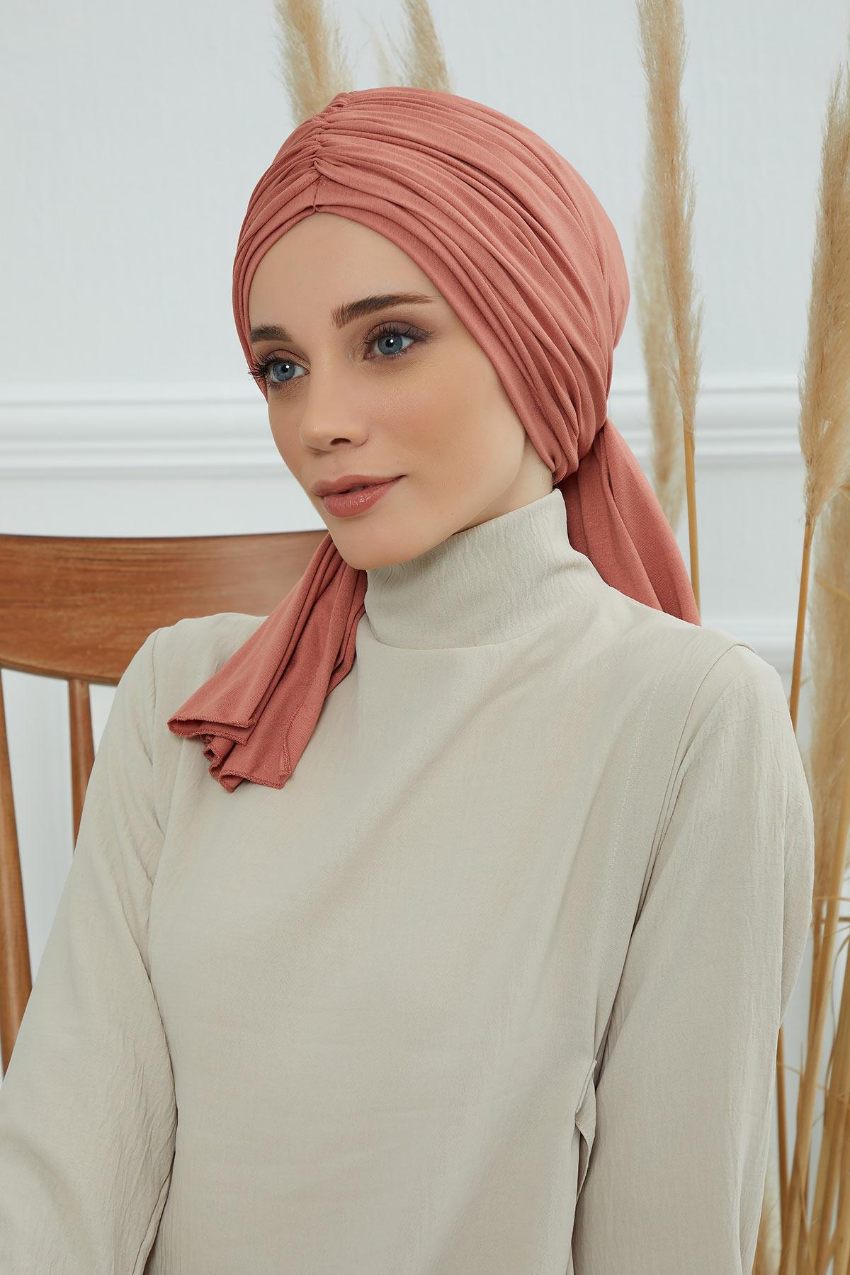 Gathered Jersey Turban for Easy Modest Styling