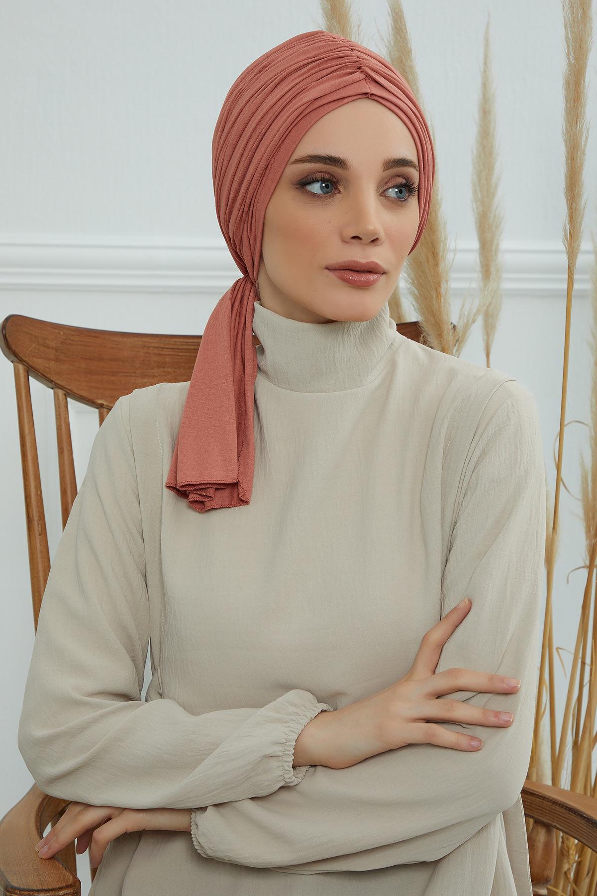 Gathered Jersey Turban for Easy Modest Styling