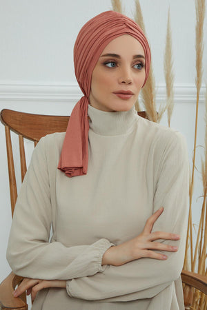Gathered Jersey Turban for Easy Modest Styling