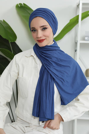Gathered Jersey Turban for Easy Modest Styling