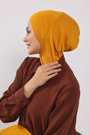 Soft Cotton-Blend Ninja Bonnet with Detachable Bow Accessory