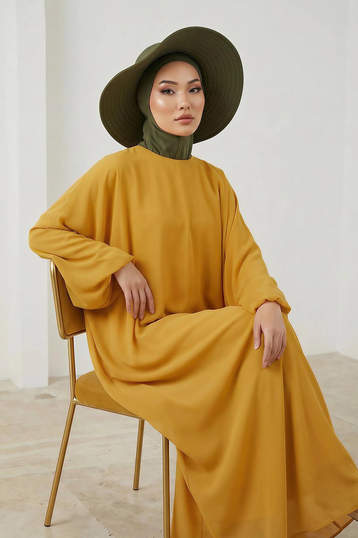 Soft Cotton-Blend Ninja Bonnet with Detachable Bow Accessory