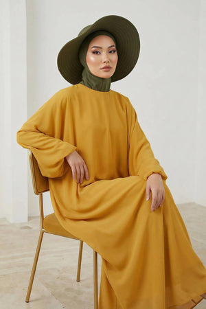 Soft Cotton-Blend Ninja Bonnet with Detachable Bow Accessory