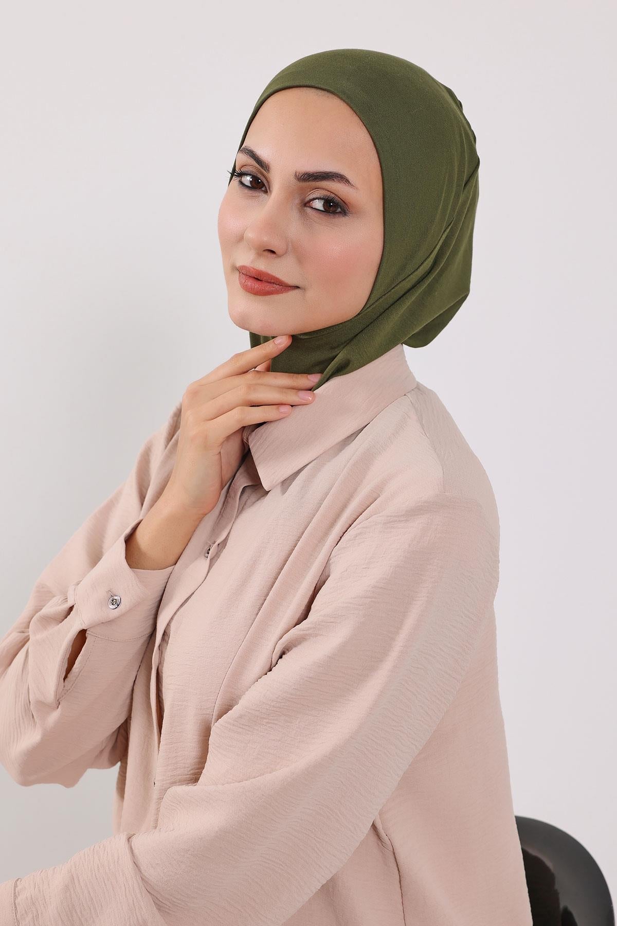 Soft Cotton-Blend Ninja Bonnet with Detachable Bow Accessory