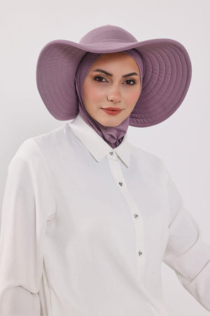Soft Cotton-Blend Ninja Bonnet with Detachable Bow Accessory
