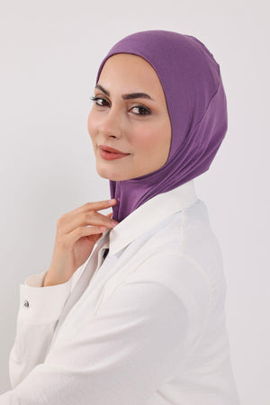 Soft Cotton-Blend Ninja Bonnet with Detachable Bow Accessory