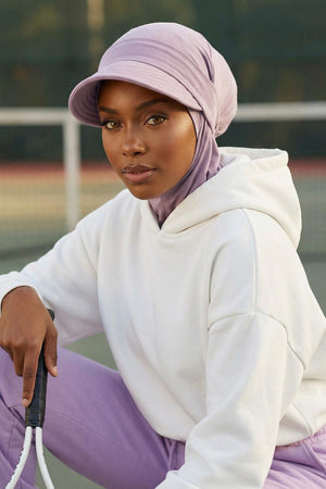 Hijab Bonnet with Removable Visor