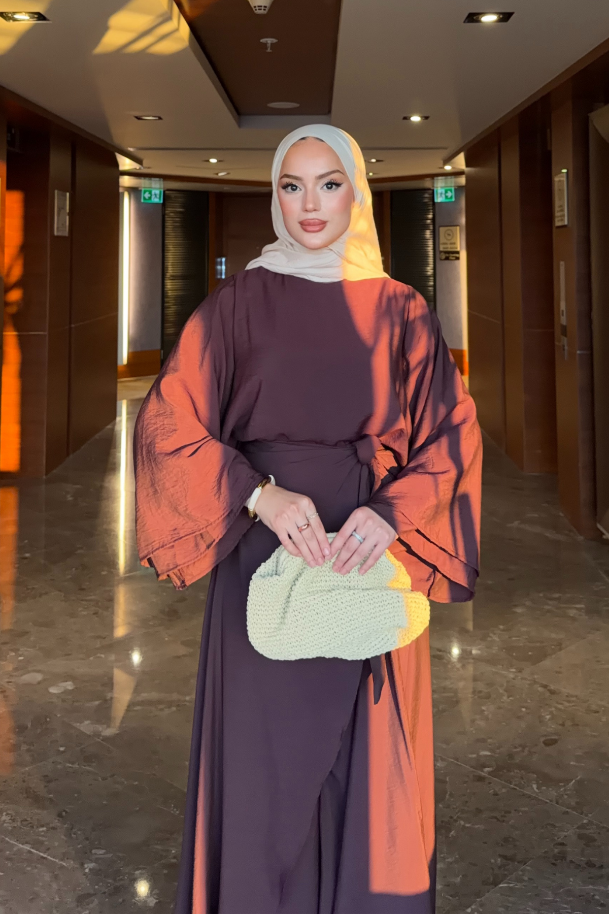 Flowing Tencel Tunic & Wide-Leg Trousers Set — Murdum