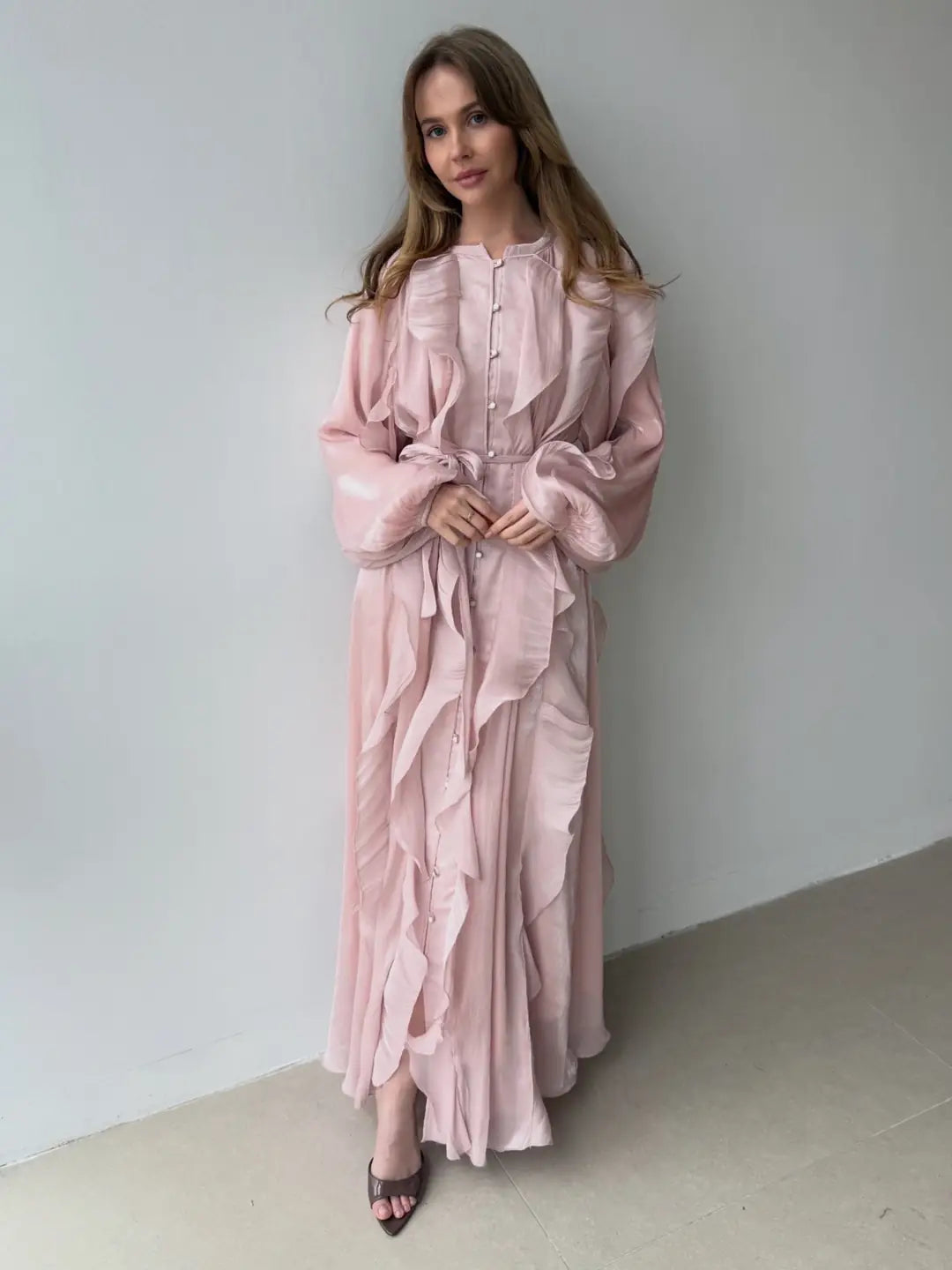 Ruffled Maxi Dress
