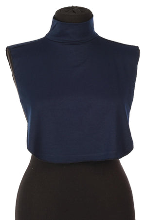 Soft Cotton-Blend High-Neck Sleeveless Modesty Top