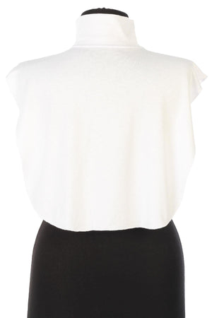 Soft Cotton-Blend High-Neck Sleeveless Modesty Top