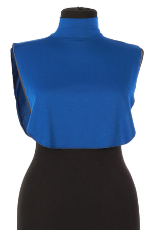 Soft Cotton-Blend High-Neck Sleeveless Modesty Top