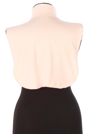 Soft Cotton-Blend High-Neck Sleeveless Modesty Top