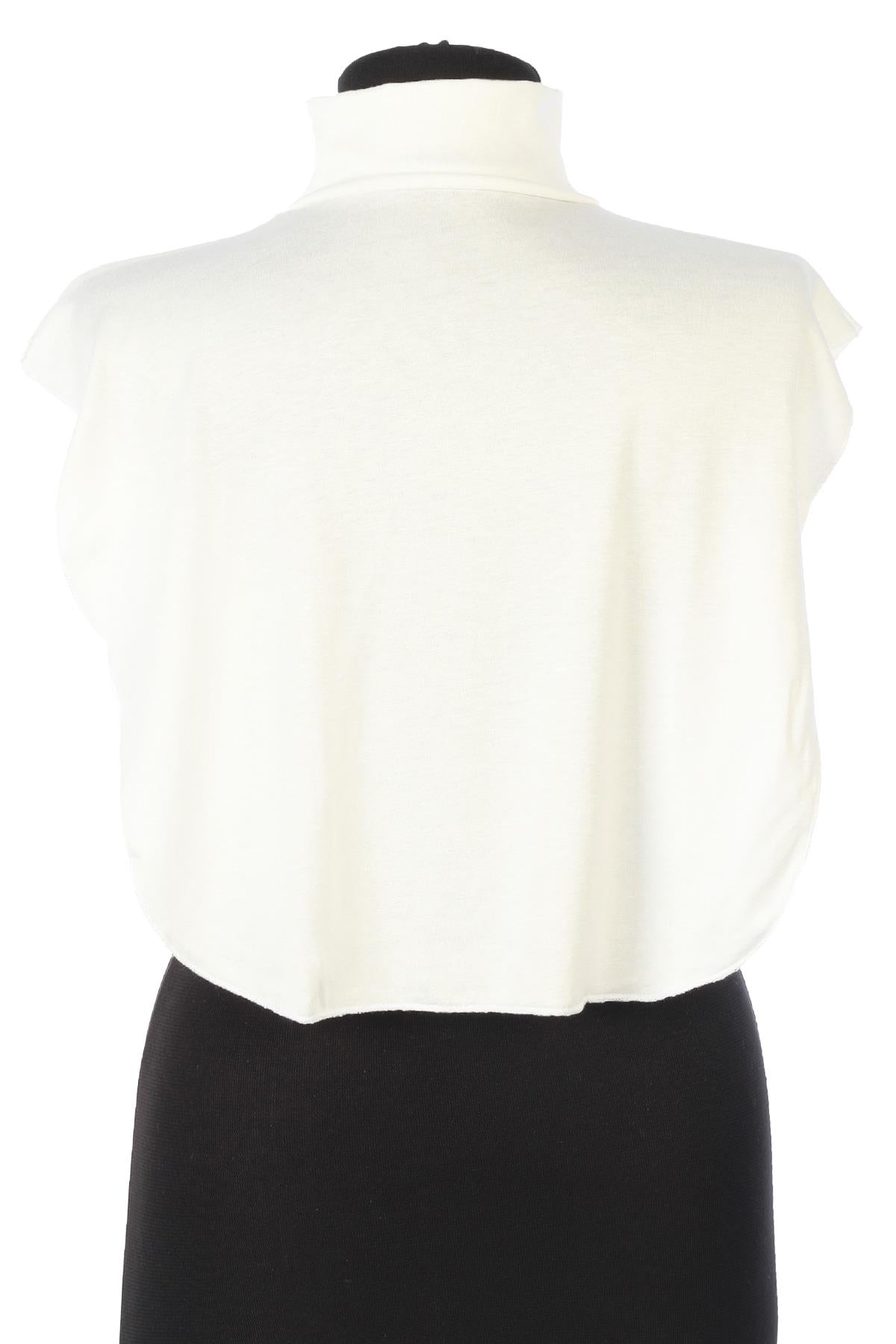 Soft Cotton-Blend High-Neck Sleeveless Modesty Top