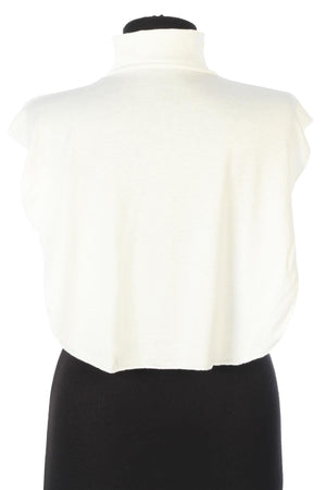 Soft Cotton-Blend High-Neck Sleeveless Modesty Top