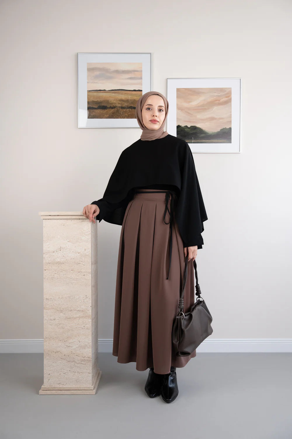Pleated Skirt
